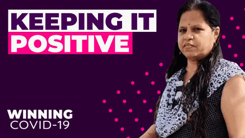 How I stayed positive during my COVID recovery?