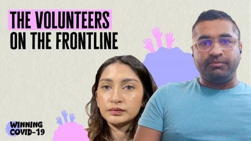 I lost my father to COVID-19 and began volunteering to help people