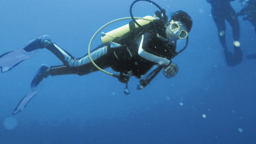 8-year-old scuba diver from Chennai helps ocean breathe