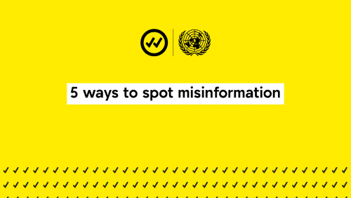 5 ways to spot misinformation