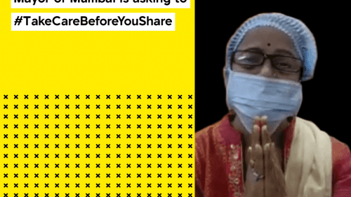 The Mayor of Mumbai Kishori Pednekar shares how to stop misinformation