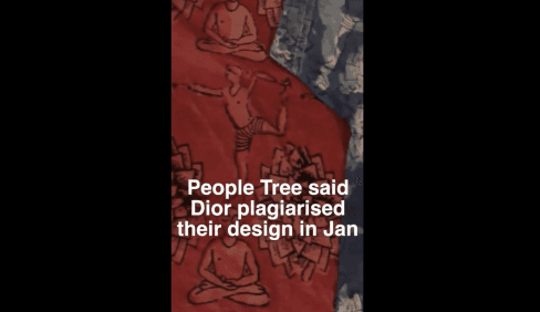 The case of People Tree and Dior