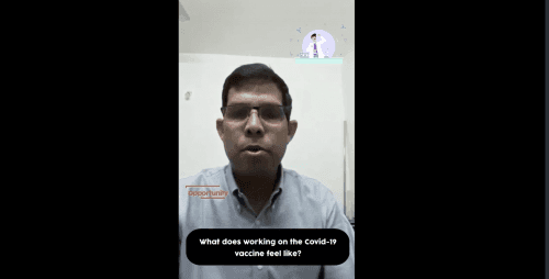 How is it to work on a COVID Vaccine?