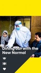 Dining out with the New Normal